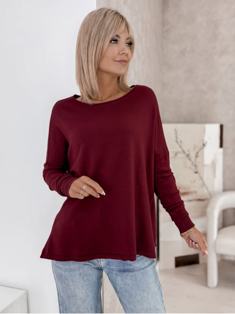 SWETER TROMSO BORDOWY