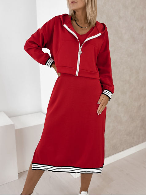 KOMPLET HIKARI CZERWONY