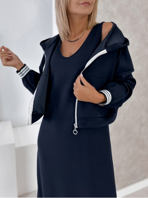 KOMPLET HIKARI GRANATOWY