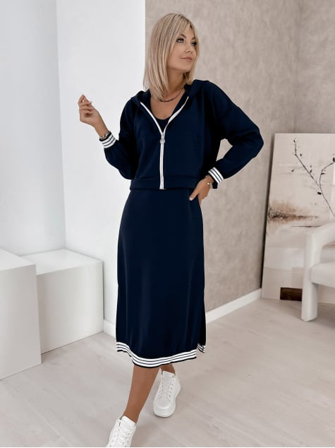 KOMPLET HIKARI GRANATOWY