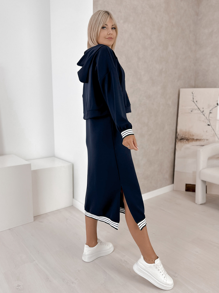 KOMPLET HIKARI GRANATOWY