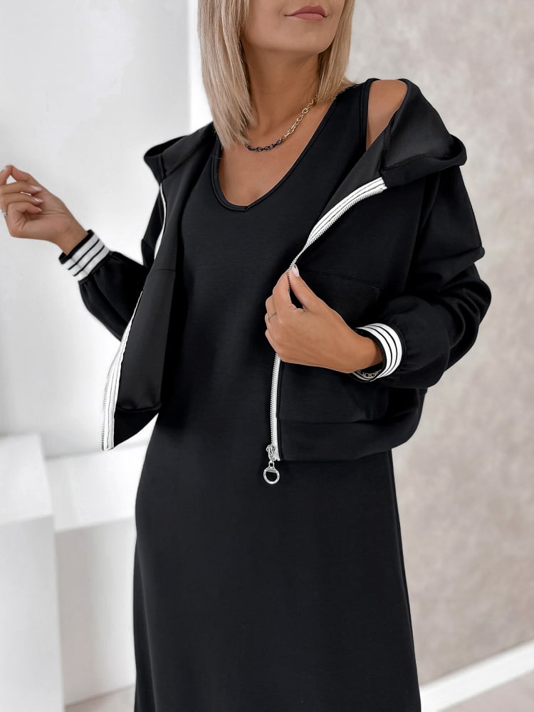 KOMPLET HIKARI CZARNY