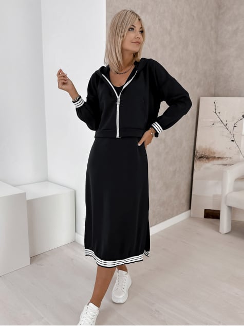 KOMPLET HIKARI CZARNY