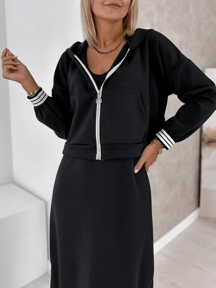 KOMPLET HIKARI CZARNY