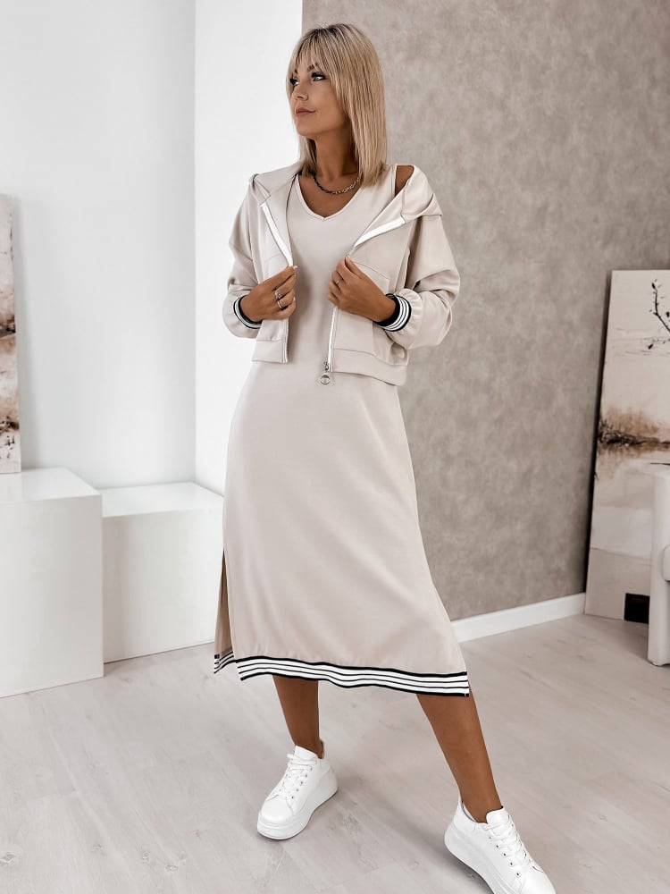 KOMPLET HIKARI BEŻOWY