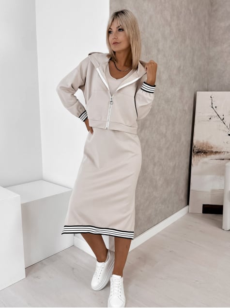 KOMPLET HIKARI BEŻOWY