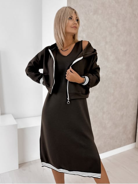 KOMPLET HIKARI BRĄZOWY