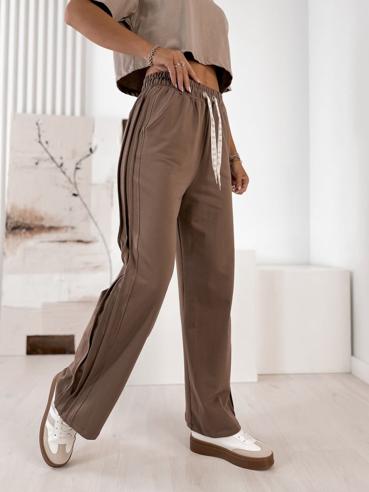 SPODNIE ASKER CIEMNOBEŻOWE