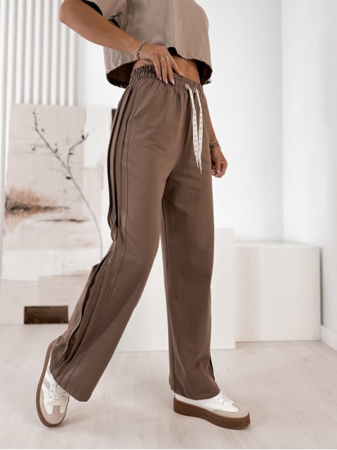 SPODNIE ASKER CIEMNOBEŻOWE