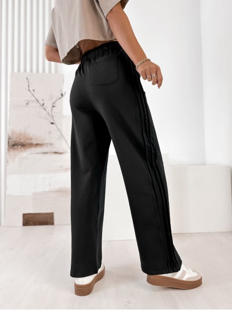 SPODNIE ASKER CZARNE