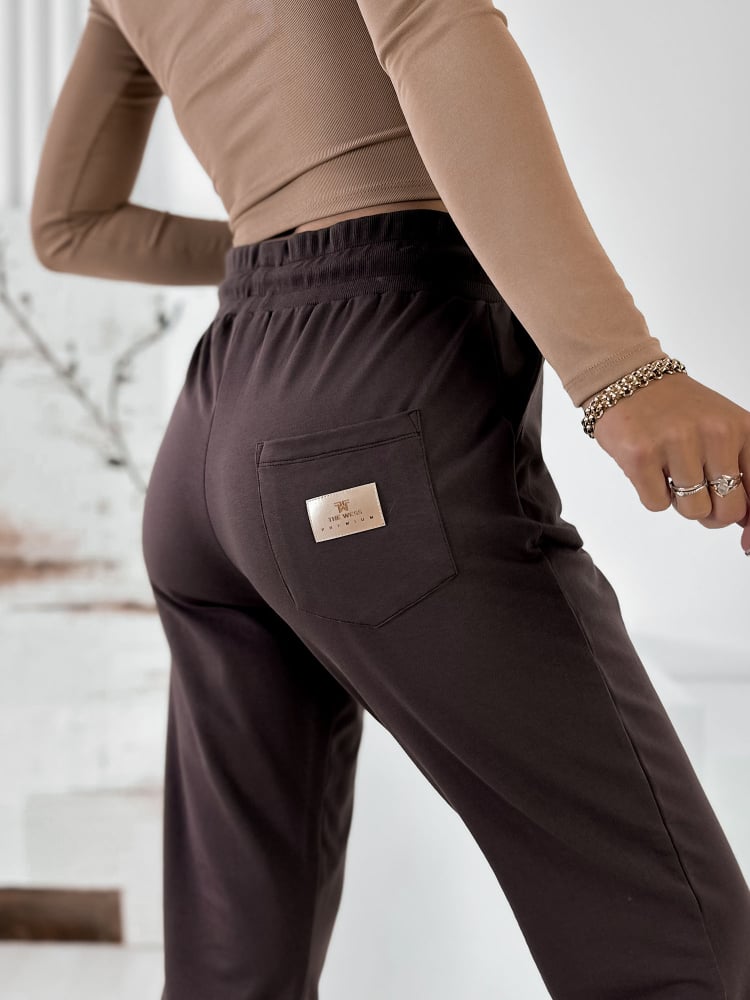 SPODNIE SKADI BRĄZOWE