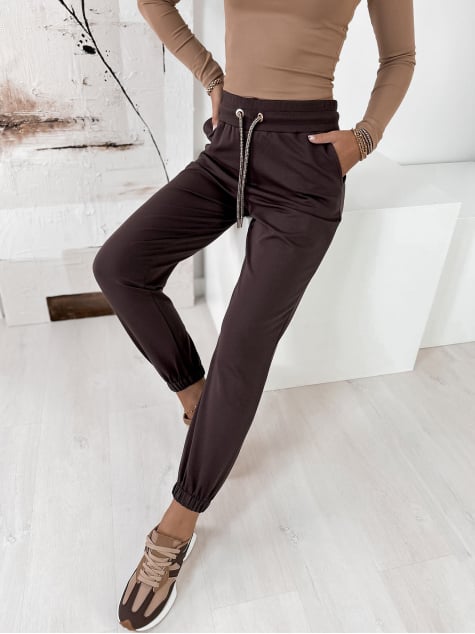 SPODNIE SKADI BRĄZOWE