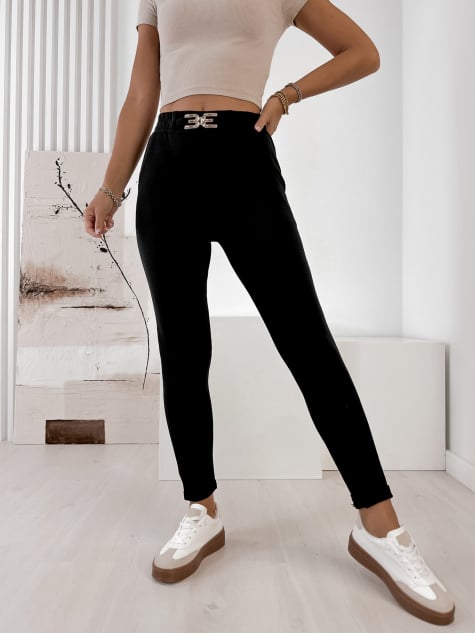 SPODNIE SVALBO CZARNE