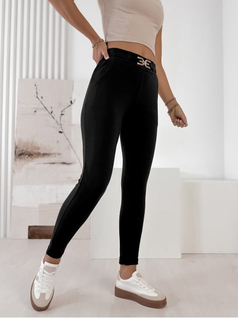 SPODNIE SVALBO CZARNE