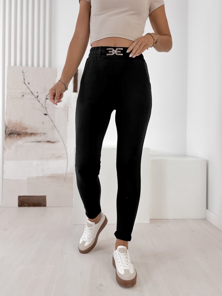 SPODNIE SVALBO CZARNE