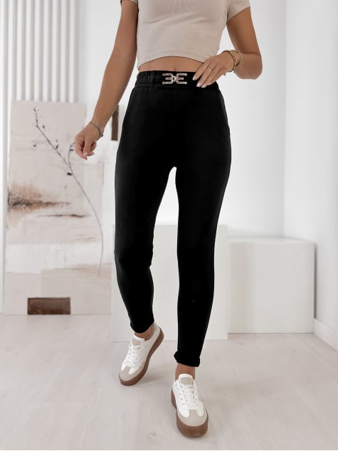 SPODNIE SVALBO CZARNE