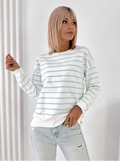 BLUZA ALESUND BŁĘKITNA