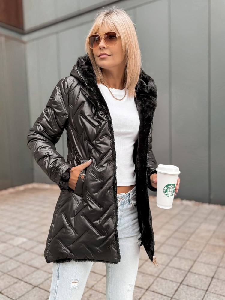 KURTKA REYKJA CZARNA