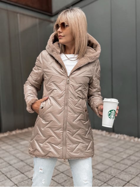 KURTKA REYKJA CIEMNOBEŻOWA