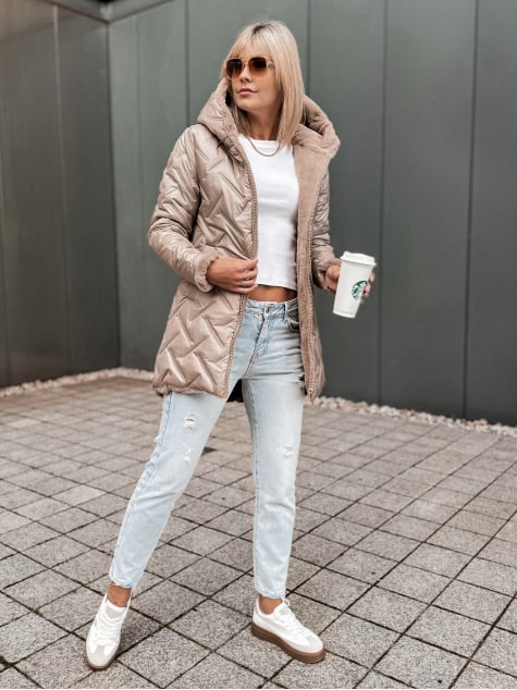 KURTKA REYKJA CIEMNOBEŻOWA