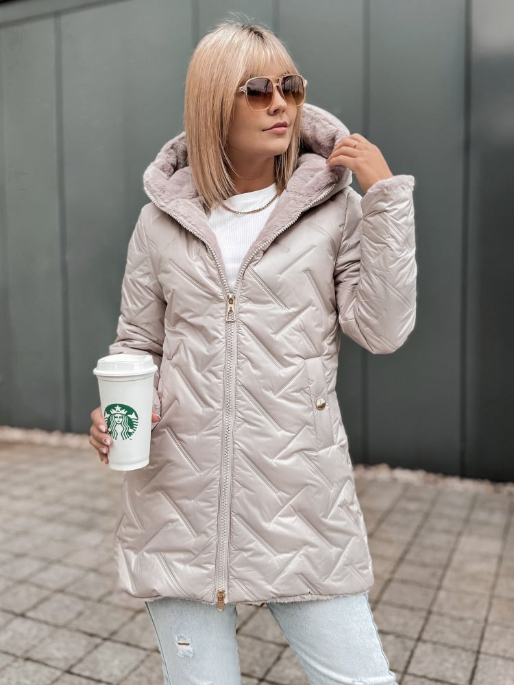 KURTKA REYKJA BEŻOWA