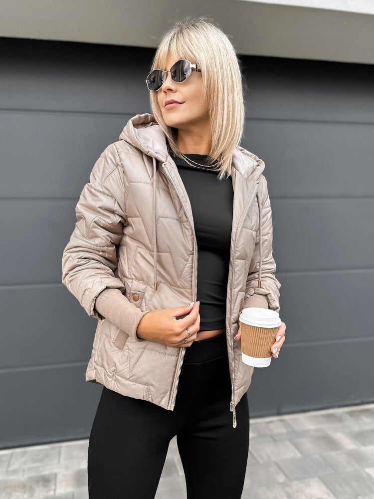 KURTKA ROSNEN CIEMNOBEŻOWA