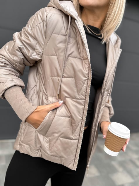 KURTKA ROSNEN CIEMNOBEŻOWA