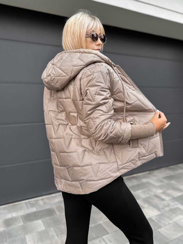 KURTKA ROSNEN CIEMNOBEŻOWA