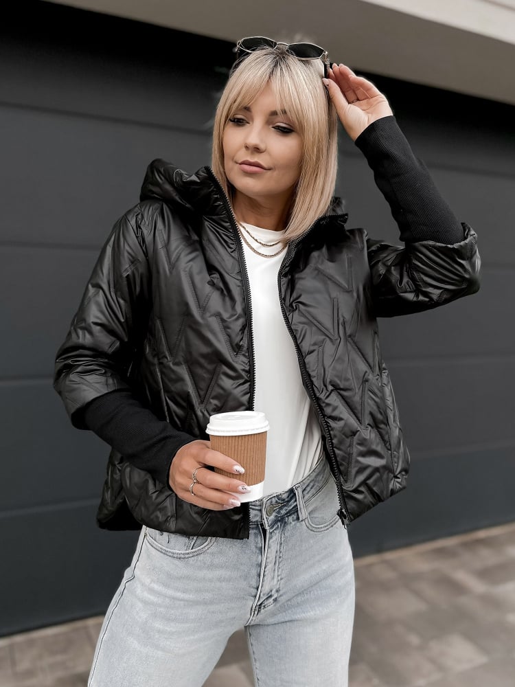 KURTKA CRYSTAL CZARNA