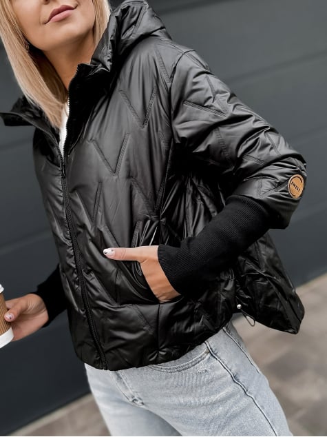 KURTKA CRYSTAL CZARNA