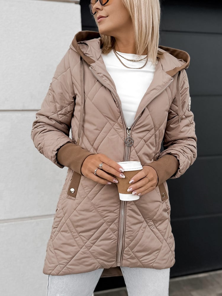 KURTKA POLARIS CIEMNOBEŻOWA