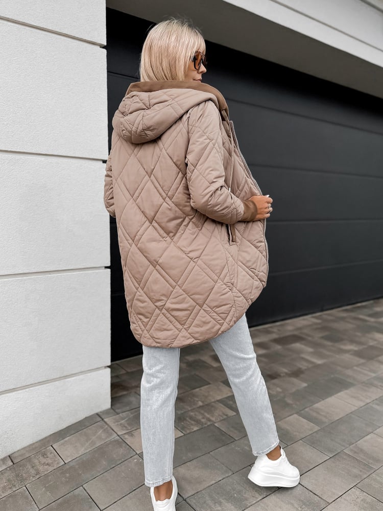 KURTKA POLARIS CIEMNOBEŻOWA