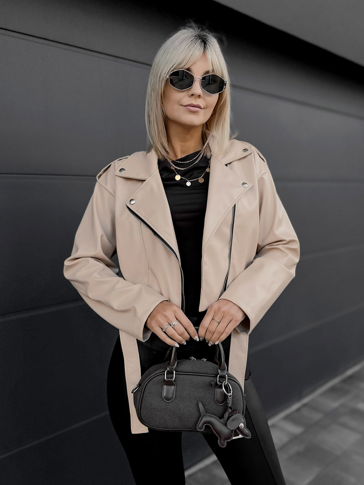 KURTKA OBSIDIAN BEŻOWA