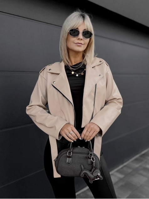 KURTKA OBSIDIAN BEŻOWA