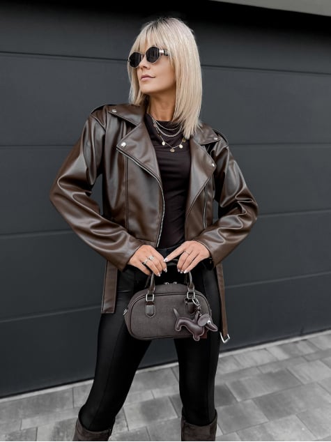 KURTKA OBSIDIAN BRĄZOWA