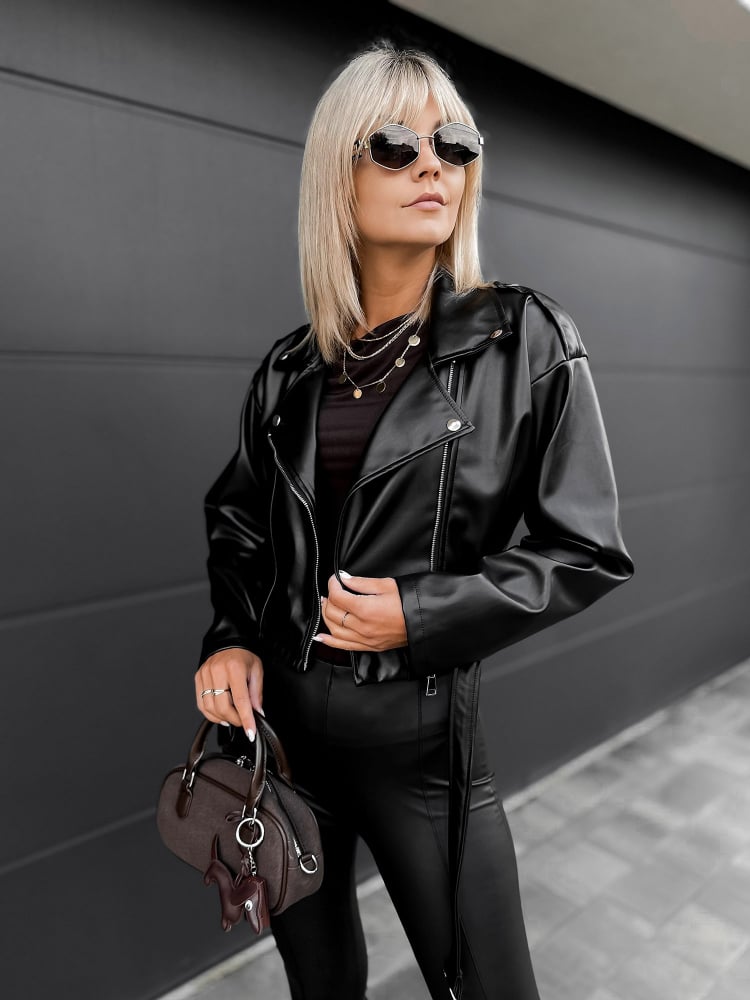 KURTKA OBSIDIAN CZARNA