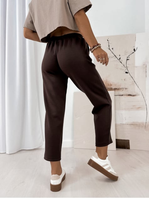 SPODNIE TORQ BRĄZOWE