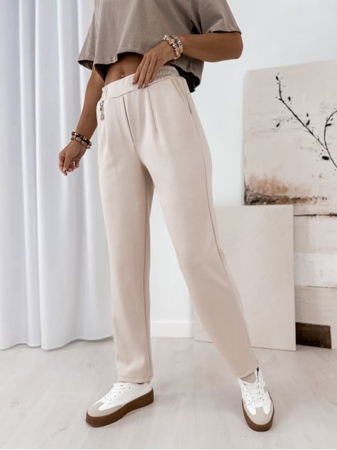 SPODNIE TORQ BEŻOWE