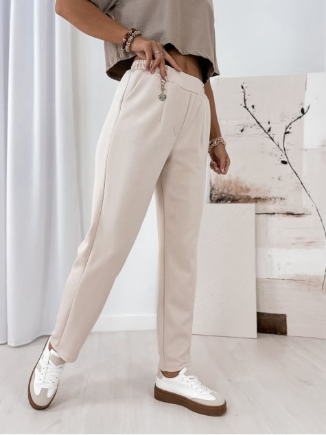 SPODNIE TORQ BEŻOWE