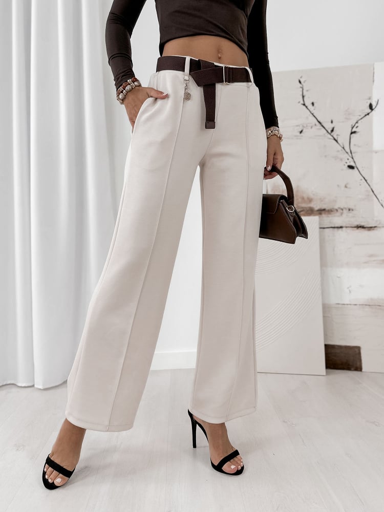 SPODNIE VELOX BEŻOWE