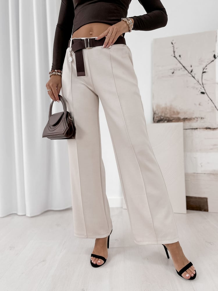 SPODNIE VELOX BEŻOWE