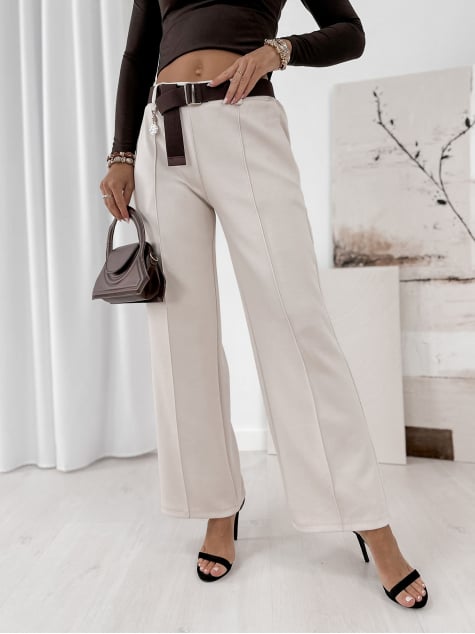 SPODNIE VELOX BEŻOWE