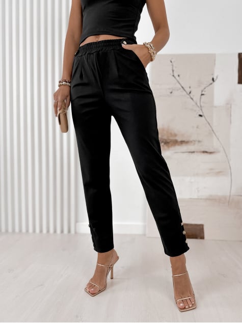 SPODNIE GRACIELLE CZARNE