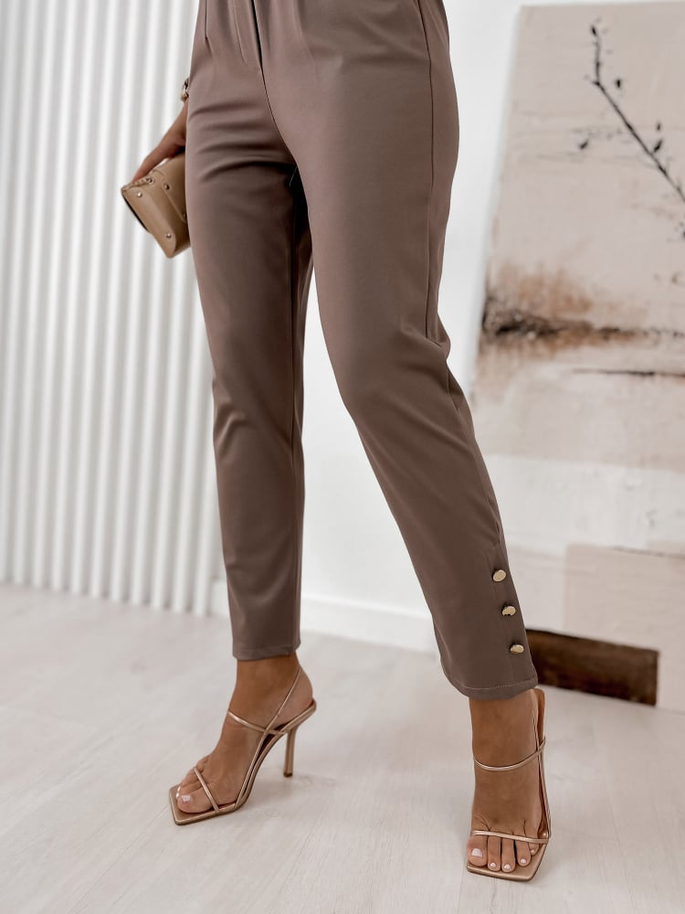 SPODNIE GRACIELLE CIEMNOBEŻOWE