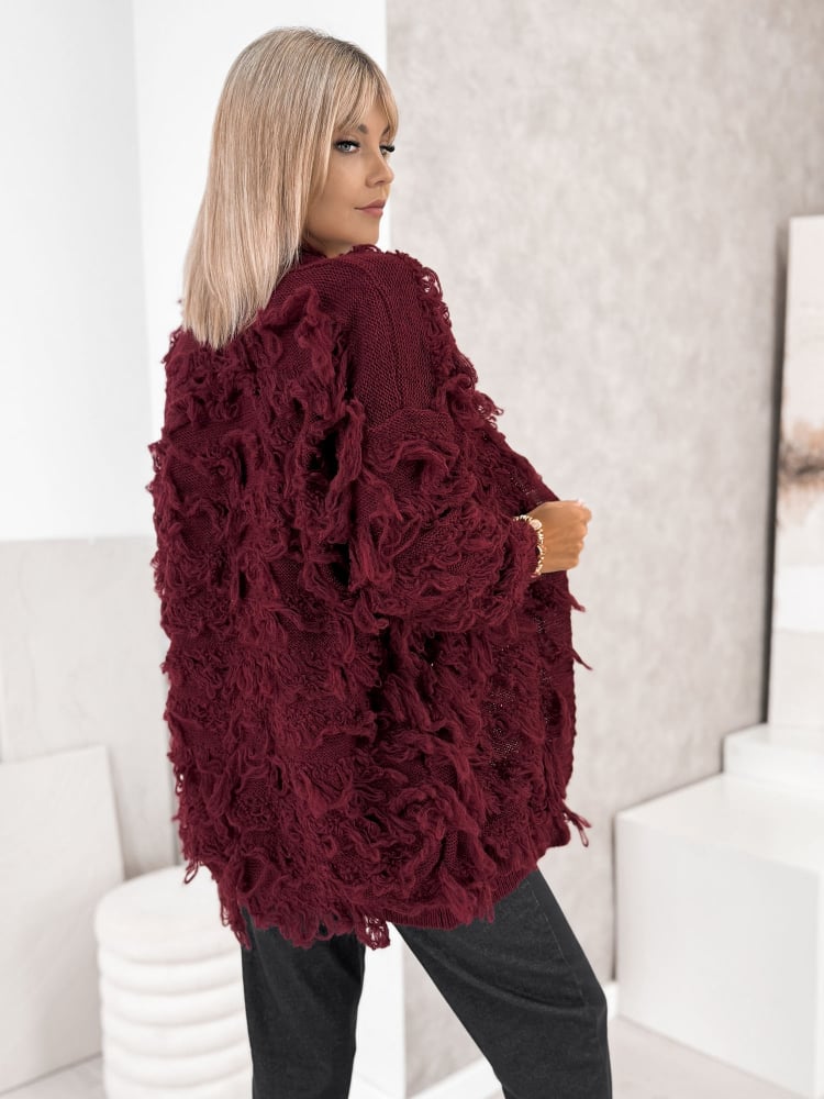 KARDIGAN RAVISSE BORDOWY