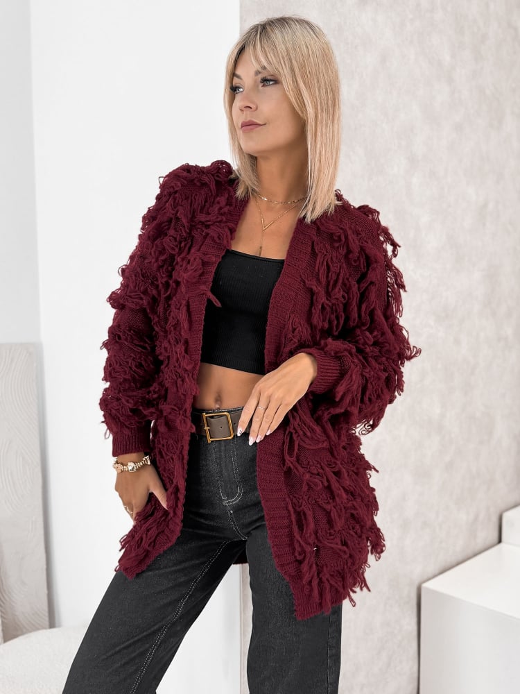 KARDIGAN RAVISSE BORDOWY