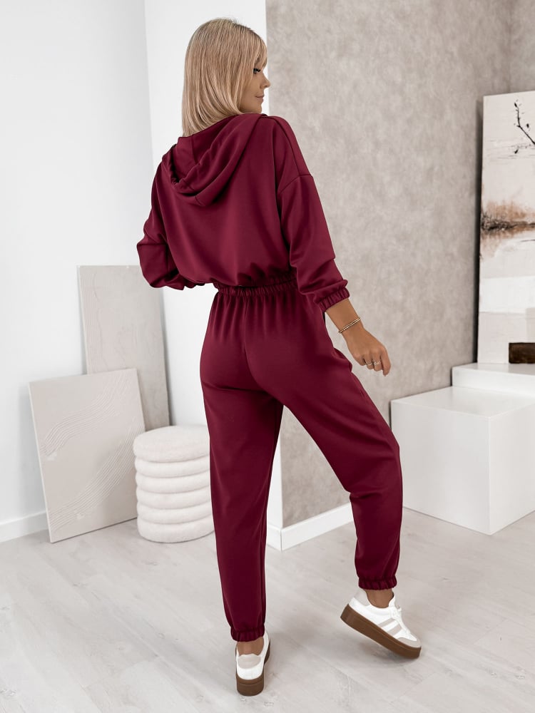 KOMPLET DRESOWY AMEDDA BORDOWY