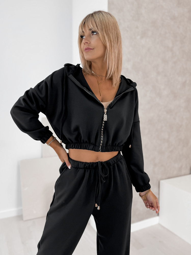 KOMPLET DRESOWY AMEDDA CZARNY