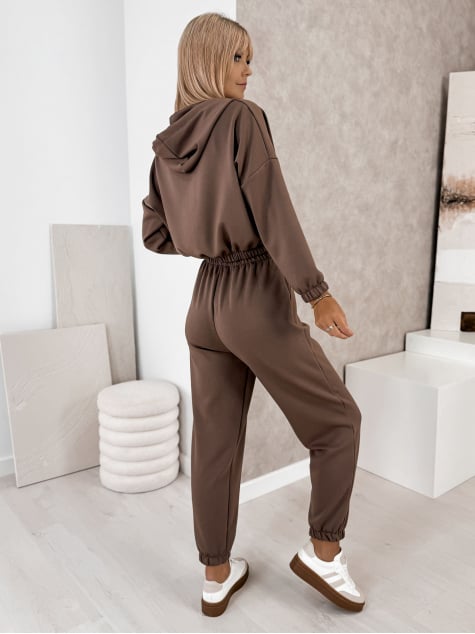 KOMPLET DRESOWY AMEDDA CIEMNOBEŻOWY