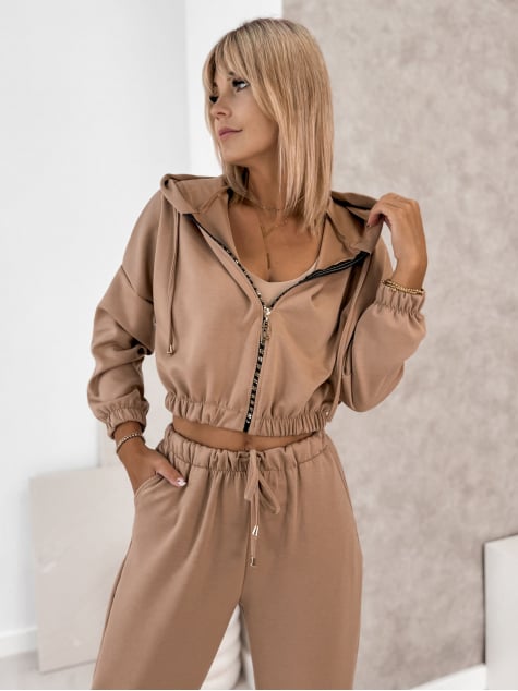 KOMPLET DRESOWY AMEDDA BEŻOWY